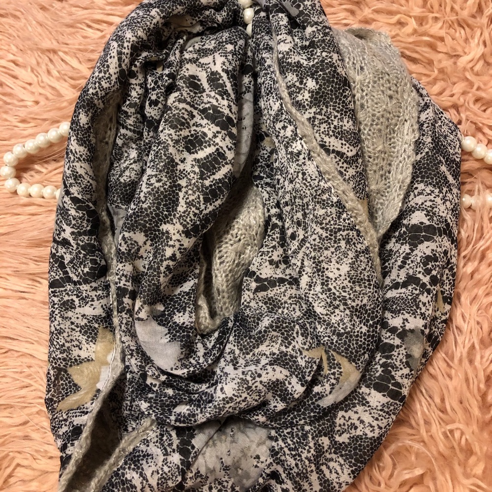 Multi Colored Loop Scarf